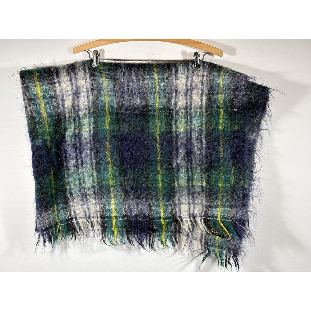 McCallum & Craigie Mohair Throw Blanket Plaid Scotland Luxury Cottagecore Cozy